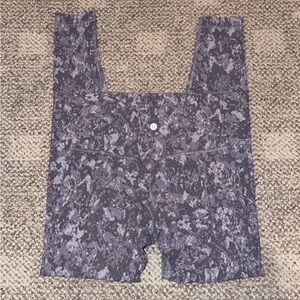 Lululemon Purple Snake Print Leggings